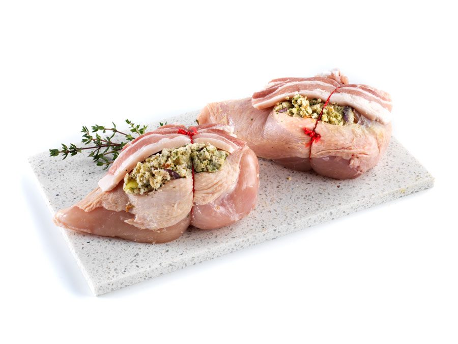 Stuffed Chicken Breasts with Bacon