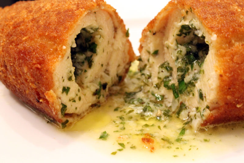 how to cook chicken kiev in the oven