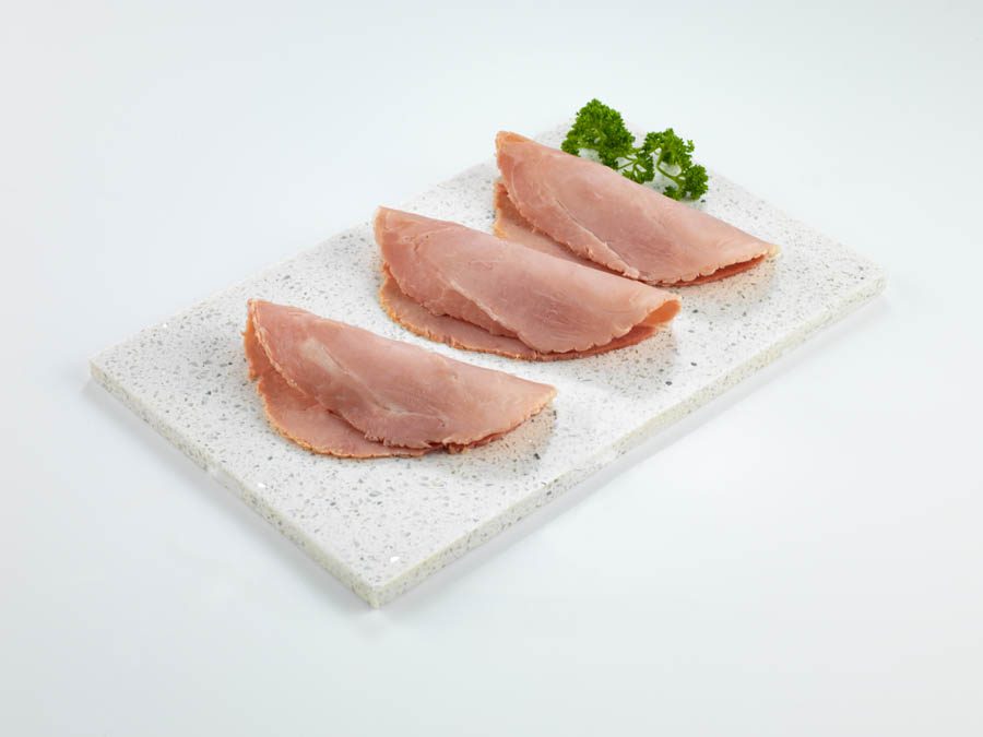 cooked ham