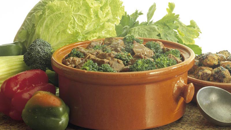 Beef and Guinness with Broccoli