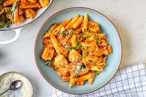 Gleeson Butchers Creamy Chicken, Chorizo and Spinach Pasta